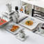 Service de table carré en porcelaine 30 pièces, service pour 6-91149945-116490903