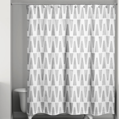 Geometric Shower Curtain