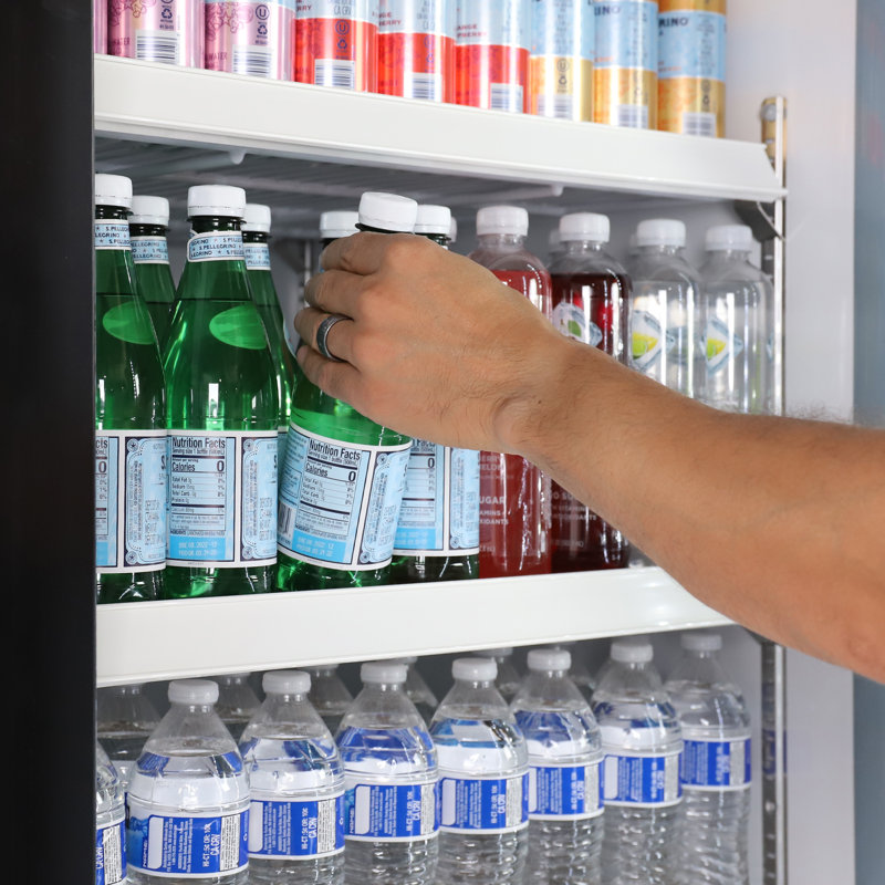 Maxx Cold 81" Glass Door Merchandiser Refrigerator, Triple Door