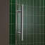 Porte de douche coulissante simple sans cadre de 56 à 60 po de largeur x 80 po de hauteur avec verre trempé transparent de 5/16 po (8 mm)-116239326