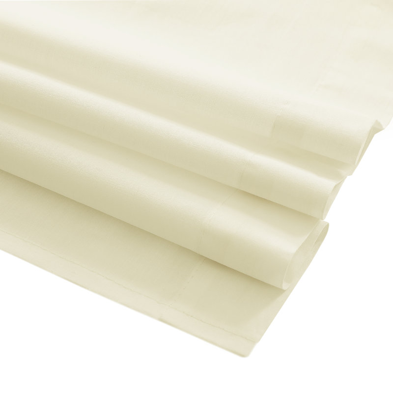 My Home Store-Cotton Flat Sheet-Soft and Breathble flat sheet-Summer sale, White, Double (230 x 255 cm)
