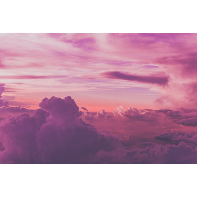 Moody Purple Sky by Kyonntra - No Frame Art Prints on Canvas