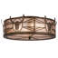 Rustic Lodge 4 - Light Flush Mount