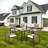 All Weather 5-Piece Patio Dining Set With Acacia Wood Table Top And Umbrella Hole-684637162