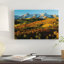 «Trees with Mountain Range in the fond at Dusk, Aspen, Pitkin County, Colorado, USA II», reproduction de photo sur toile