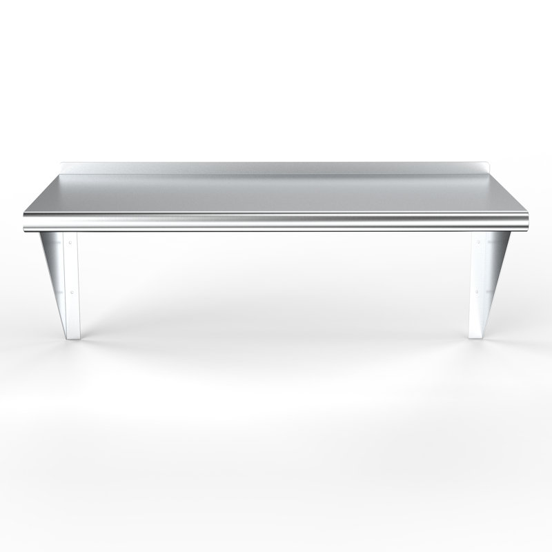 Amgood Stainless Steel Wall Shelf, 17" H x 36" W x 18" D
