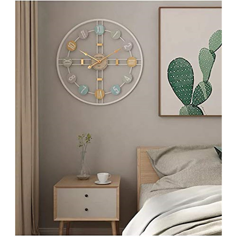 Latt Metal Wall Clock