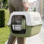 Caisse de transport pour chien et chat 18 po avec porte à deux voies, approuvée par la compagnie aérienne 18 po, pour animaux de compagnie jusqu'à 10 lb-728018768