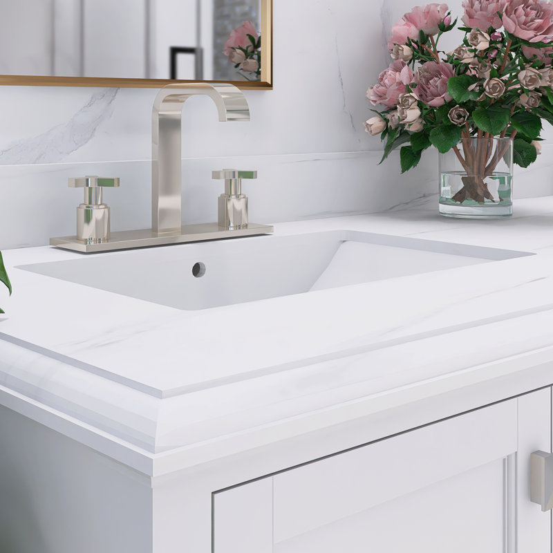 Meuble-lavabo double 72,59 po avec plateau en pierre d'ingénierie Tachic