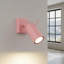 Wall lamp RING white with a switch-1095694840-1095694843
