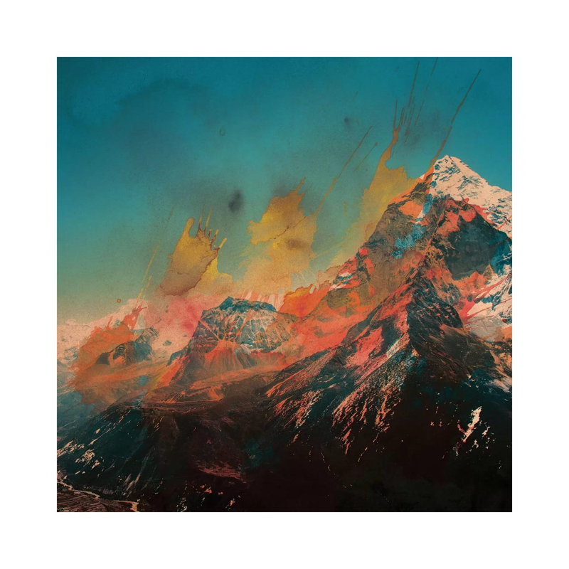 Mountain Splash by Andreas Lie - Wrapped Canvas Print, 30.48 cm H x 30.48 cm W