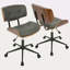 Chaise de bureau réglable Mid-Century-623704872