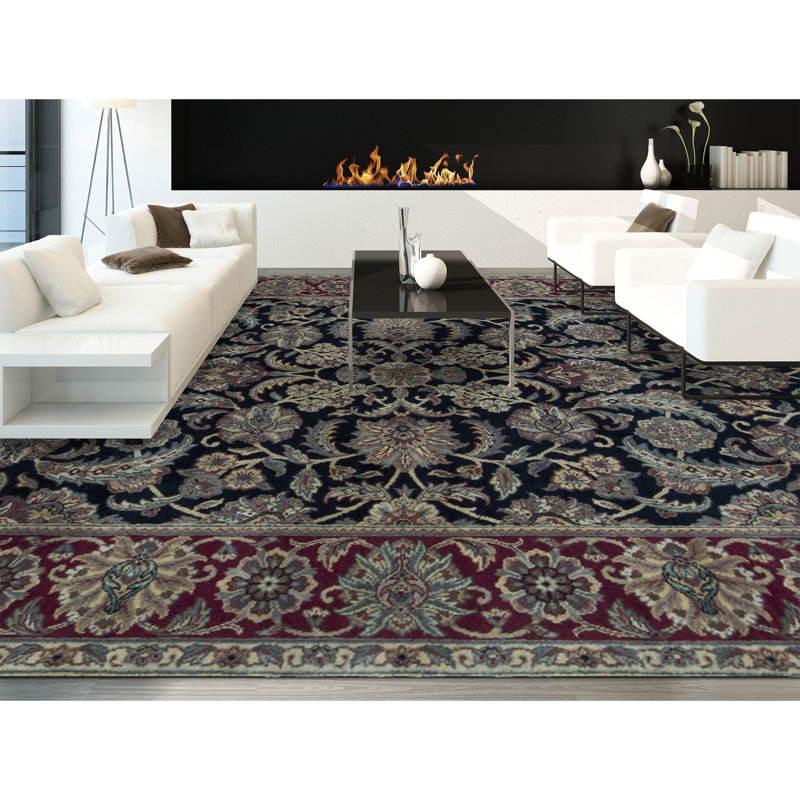 Trinity Wool Oriental Area Rug, Rectangle 5'11" x 9'