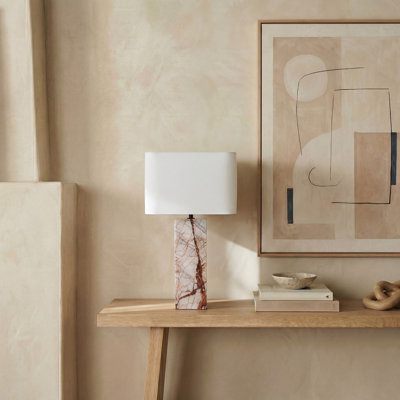 Chrisette Marble Base Table Lamp