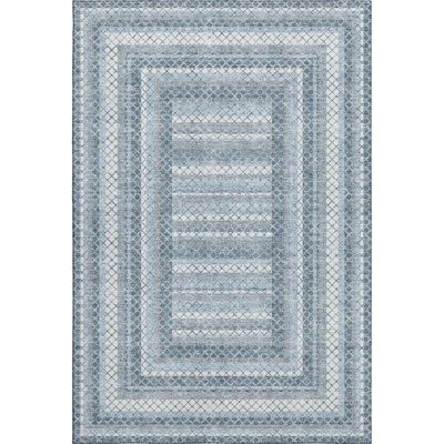 Premium Machine Washable Ariel Geometric Rug