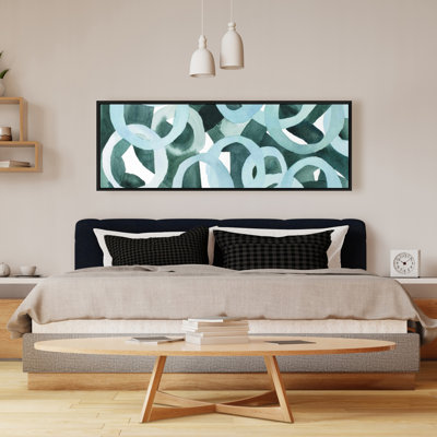 «Abstract Rings» sur toile