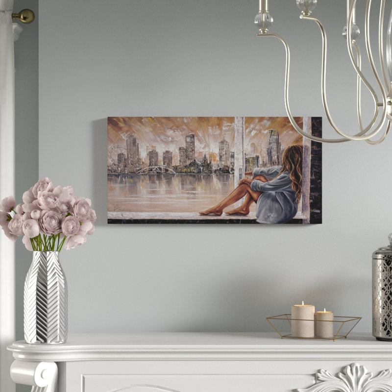 Home Is Where The Heart Is by Isabella Karolewicz - Wrapped Canvas Print, 30 cm H x 61 cm W