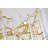 38 - Light Dimmable Geometric Chandelier