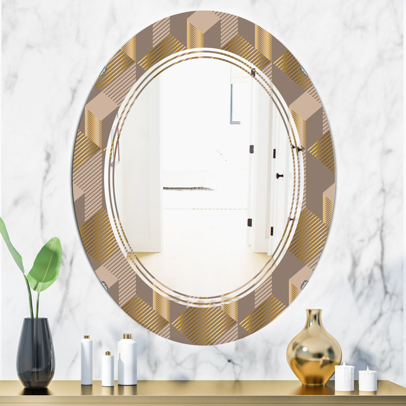 Miroir mural Triple C Design V, H 31,5 po x l 23,7 po