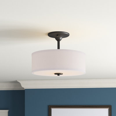 Luminaire suspendu cylindrique à 2 lumières Armindo