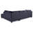 Elsin Modern Sectional With Pocketed Coil Seating And Reversible Design-120771403