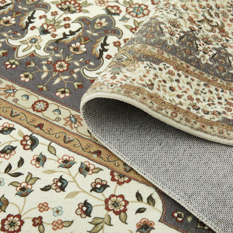 Oriental Machine Tufted Shag Area Rug, Rectangle 60 x 110 cm