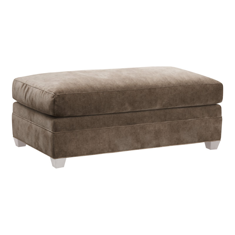 Repose-pieds American Bungalow Nicholas, Terre Nadia, Gris colombe