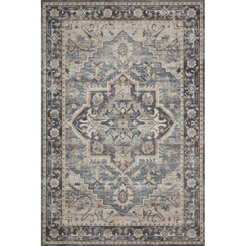 Claribel Oriental Indoor Rug, Rectangle 5' x 7'6"