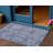 3' X 5' Blue And Ivory Abstract Washable Indoor Outdoor Area Rug
