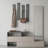Althea Modern Hall Tree with Mirror and Soft-Close Storage