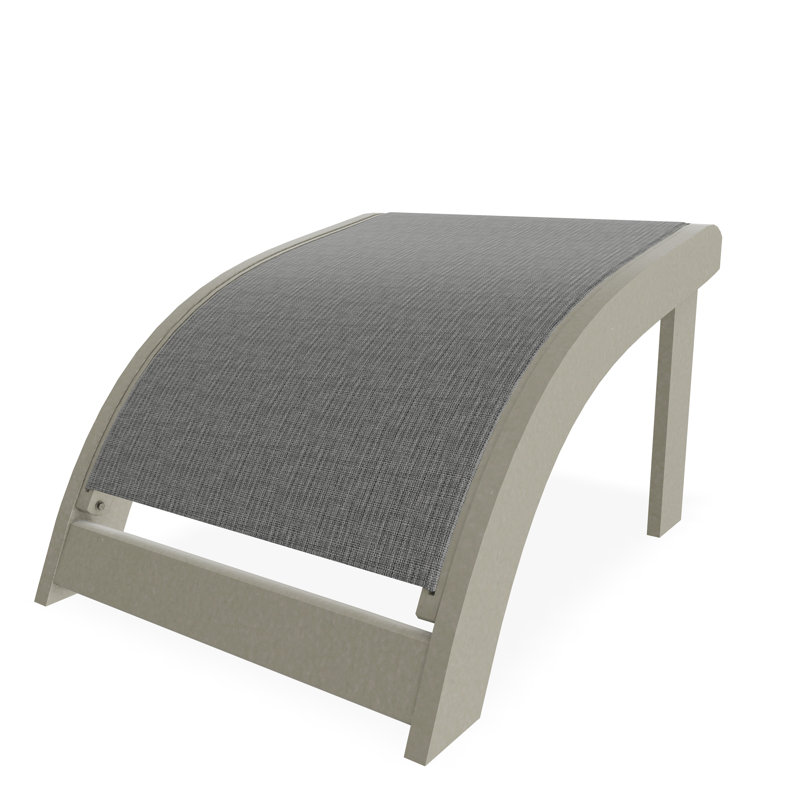 Repose-pieds Adirondack en polymère de qualité marine, Ancre, Tempête