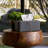 Noir Leather Rectangle Tissue Box Cover