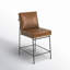 Crete Upholstered Bar Stool with Metal Frame-786280341-786280346