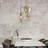 Jazzman 3 - Light Gold Cluster Pendant