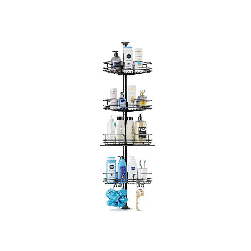 Stainless Steel Wall Bathroom Shelves