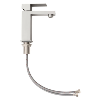 ZLINE Rubicon Modern Single Handle Bath Faucet in Matte Black