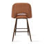 Tabouret de comptoir rembourré H 26 po Berneta-1186250876-1112665478