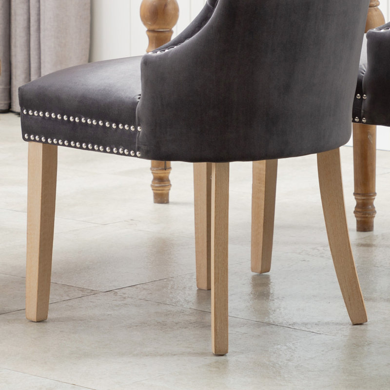 Chaise parsons Wykoff, Gris foncé