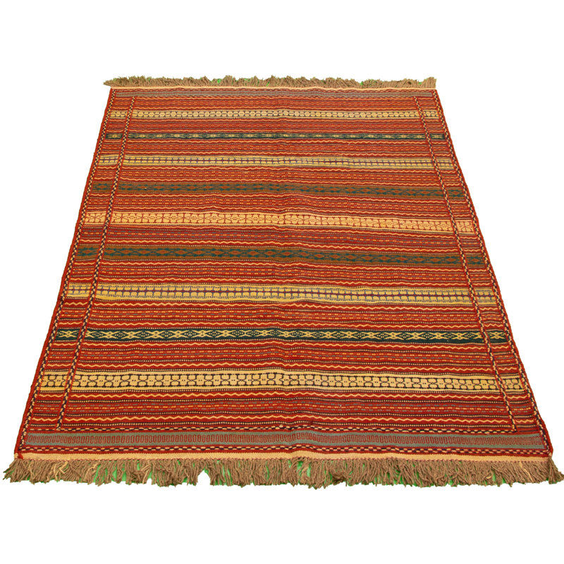 Wool Striped Indoor Rug