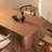 Solid wood ash unique dining table-110732189