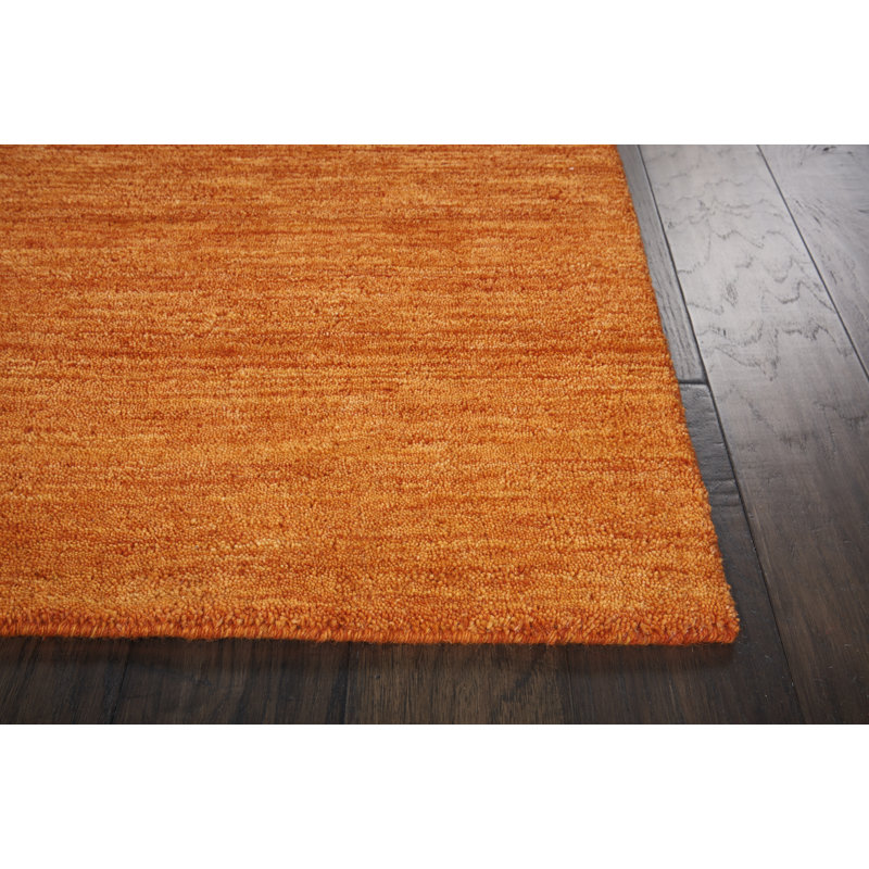 Linear Glow Wool Hand Woven Area Rug, Rectangle 160 x 226cm