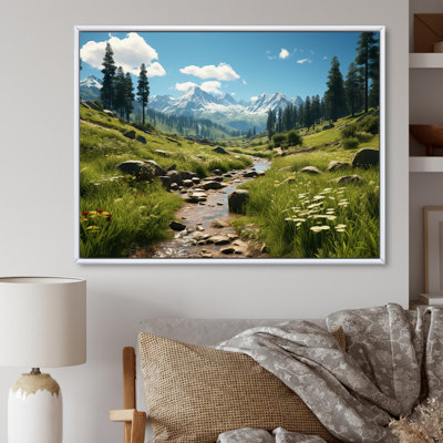 «USA Yosemite National Park Mountain», reproduction sur toile
