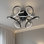Ventilateur de plafond encastré avec lumière Dalayshia