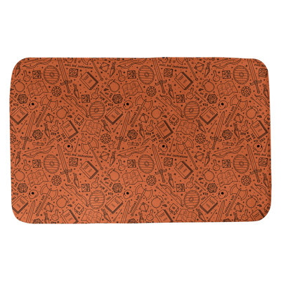 Tapis pour salle de bain rpg Leffel