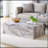 Inch Stone Pattern MDF Coffee Table-1096461564-1096461539
