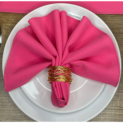 Atara Polyester Solid Colour Square Napkin