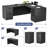 66.93'' L-shaped Desk With File Cabinets-82900856