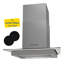 Russell Hobbs Rhfgch601ss 60cm Flat Glass Stainless Steel Cooker Hood