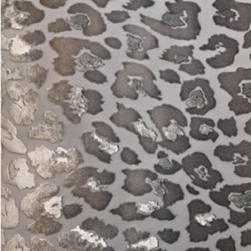 Leopard Square Velvet Pillow, Square 20"H x 20"W, Leopard Wildberry