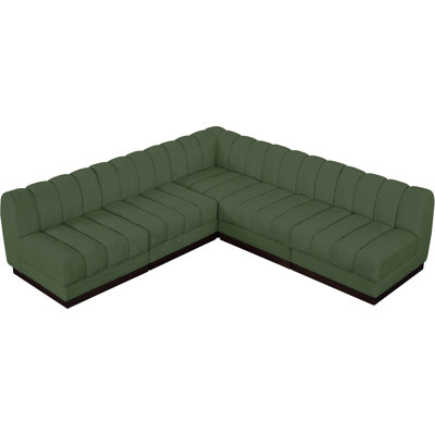 Canapé modulaire rembourré 5 pièces Quinn